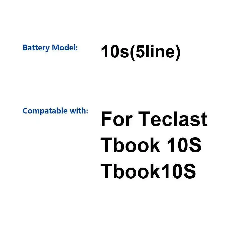

Высокоэффективный аккумулятор для безопасного планшета Teclast Tbook 10S 5Line 7000 мАч