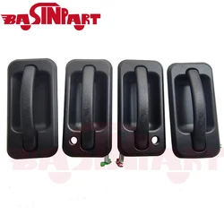 Exterior Outside Door Handle Set 131609870457 For Hummer H2 2003-2009 Door Handle Protector 15104792 10360326 15104797 15104796