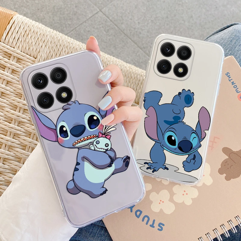 For Honor X6a 2023 Phone Case Stitch The Baby Silicone Cover For Honor X 6a x6a A HonorX6A 6.56