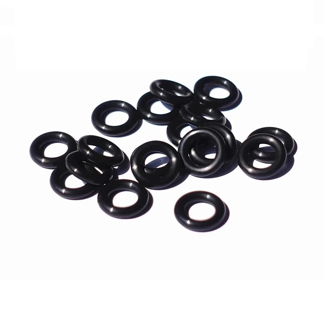 O-Type Ring Seal Gasket CS 2.65mm ID 5.3~200mm OD10.6~205.3mm EPDM Rubber Insulated Waterproof Washer Round Shape Nontoxic Black