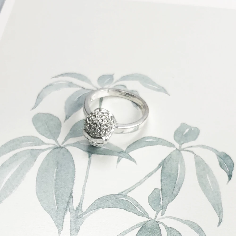Skull White Pave Ring,Europe Style Glam Fashion Good Jewerly For Women Gift In 925 Sterling Silver,Super Deals