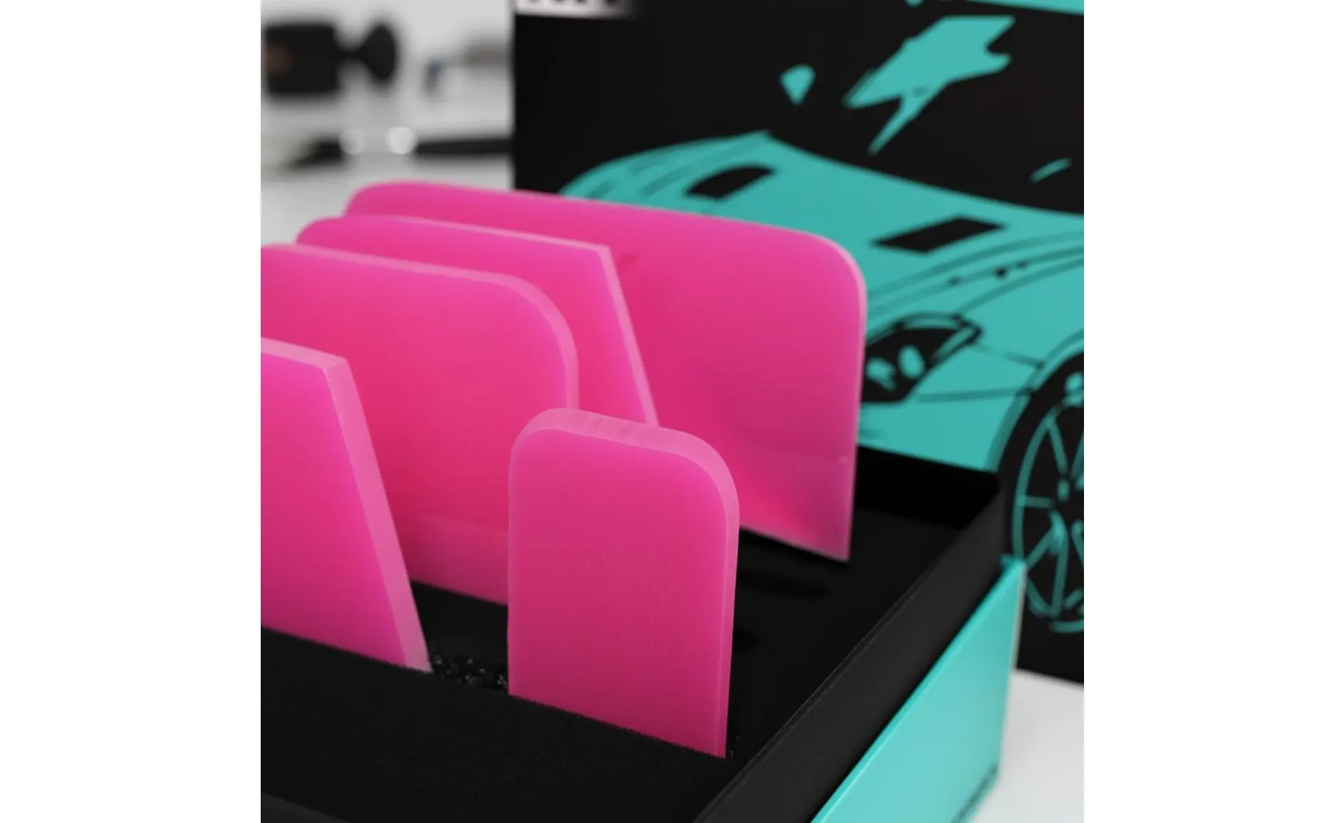 TPU Film Squeegee Soft Border PPF Installation Tool Kit Paint Protection Film Tool Set Flexible Tint Scraper Set Easy to Use TPU Film Squeegee Soft Border PPF Installation Tool Kit Paint Protection Film Tool Set Flexible Tint Scraper Set Easy to Use