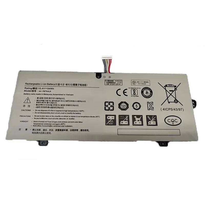 54WH AA-PBTN4LR Laptop Battery For SAMSUNG NP940X5M-X02US NP940X3M-K01US NoteBook 9 PRO 15 NP940X5N NT950QAA BA43-00