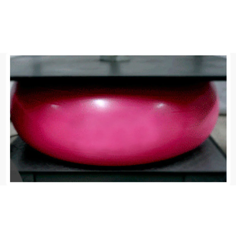 

25Cm Pink Mini Balance Ball Pvc Anti-Burst Pilates Exercise Yoga Ball For Core Abdominal Strengthening Rehabilitation Workout