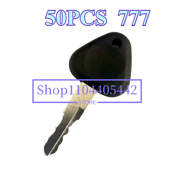

50Pcs Keys 777 Ignition Key FITS for Volvo Excavator EC290 EC360 EC210 EC240 B BLC EC 140 145 160 180 200 210 220 240 290