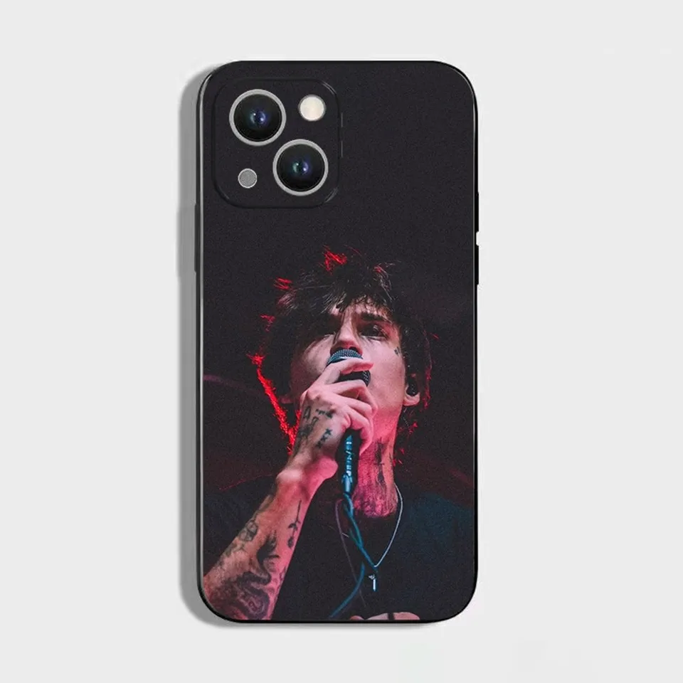 Funda para teléfono del cantante J-Jxdn J-Jaden Hossler para iPhone 16,15,14,13,12,11 Plus, Pro Max, XS, X, XR, SE, Mini, 8,7, silicona suave negra 4