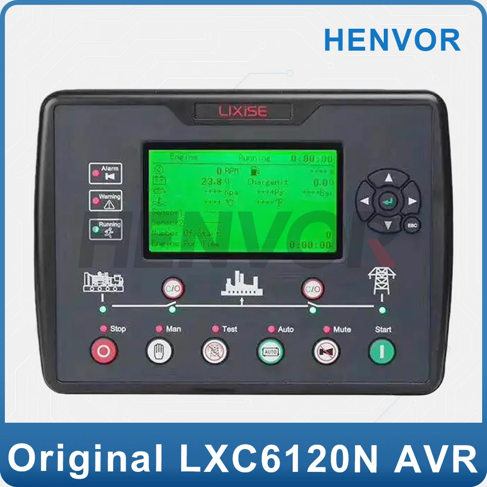 

LIXiSE LXC6120N AMF Diesel Generator Controller LCD Auto Start Panel Genset Parts Electronic Circuit Board