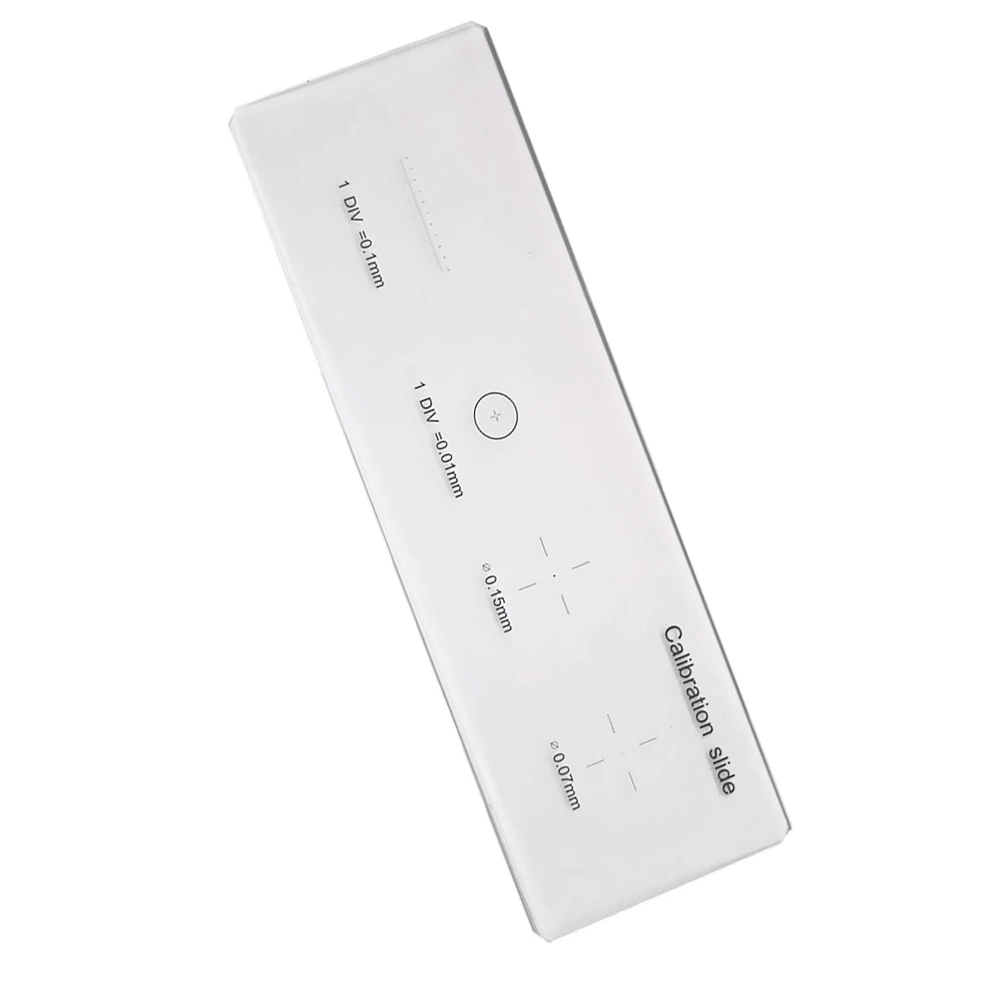 AT02-Stage Micrometer With 0.01Mm Microscope Calibration Slide For Camera Reticle Alignment