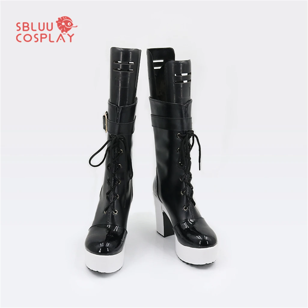 SBluuCosplay Virtual YouTuber Aza Cosplay Shoes Custom Made Boots