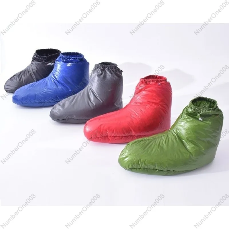 HIGH QUALITY GOOSE DOWN NO LONGER AFRAID OF COLD WARM ESSENTIAL Outdoor travel companionDown socks Warm socks