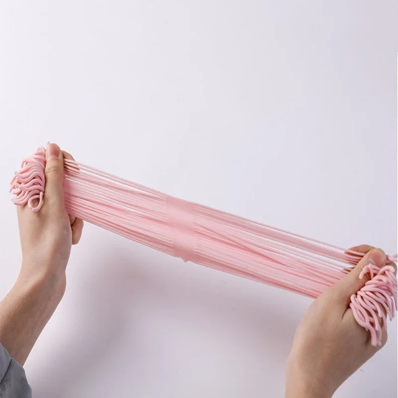 Jouets de nouilles à saveur fruitée, nourriture Miniature Montessori, accessoires de cuisine, jeu de simulation, loisirs, jouets anti-Stress Spaghetti