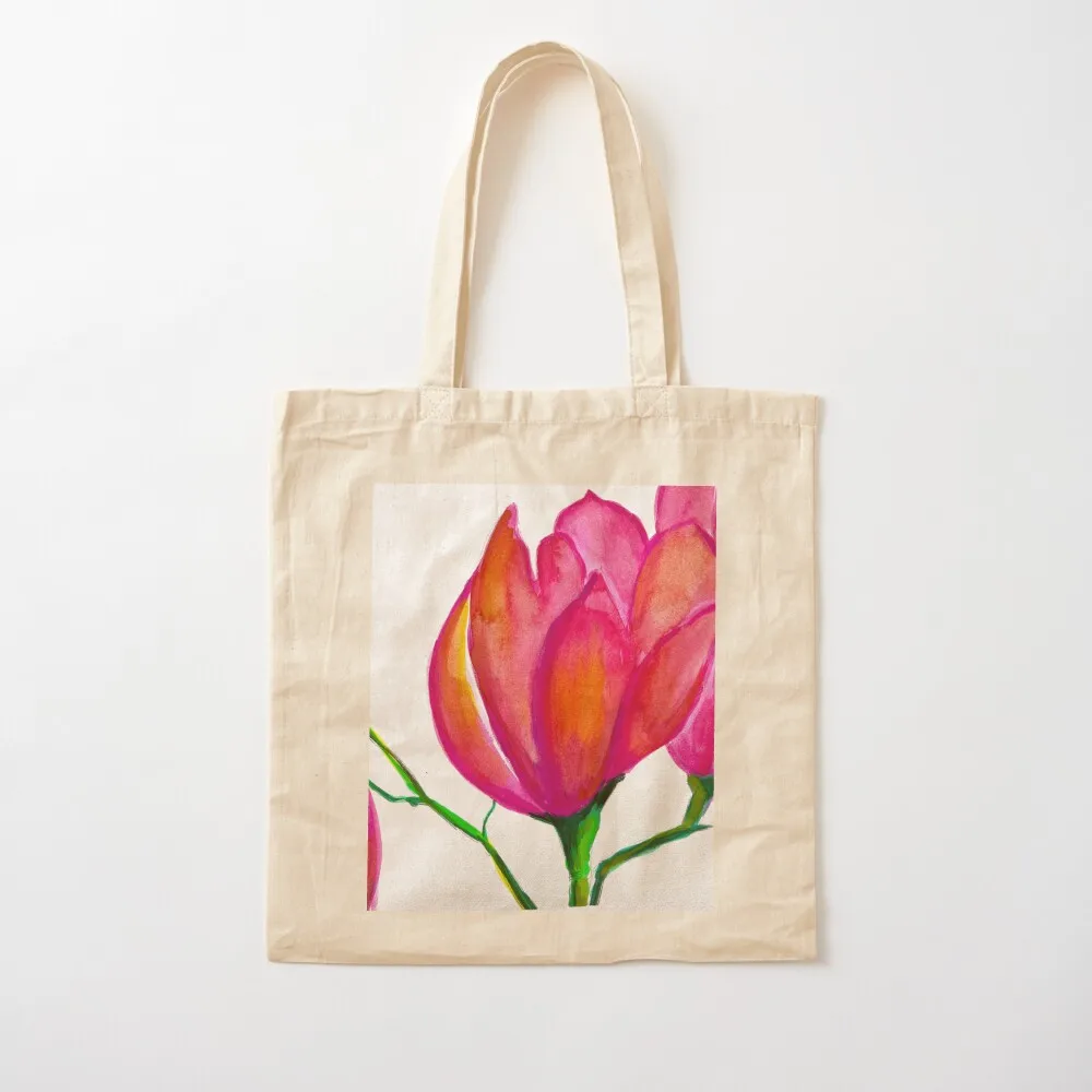 

flowers 1 Tote Bag personalized tote Shopper handbag Customizable Canvas