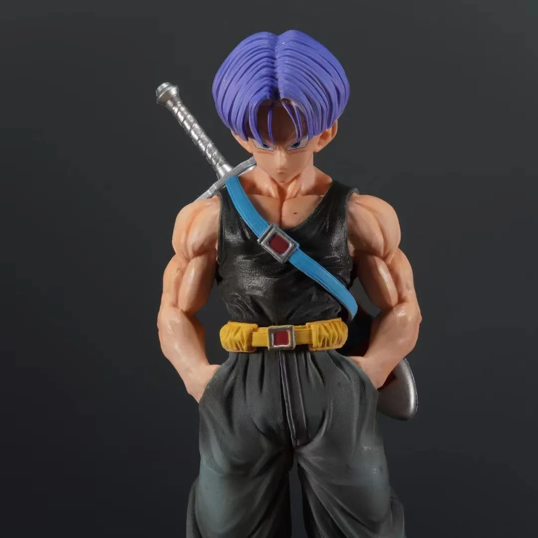26cm Dragon Ball Z Trunks Anime Figure Super Saiyan Trunks Figure Future Pvc Model Statue Doll Collection Decoration Toys Gift image 6