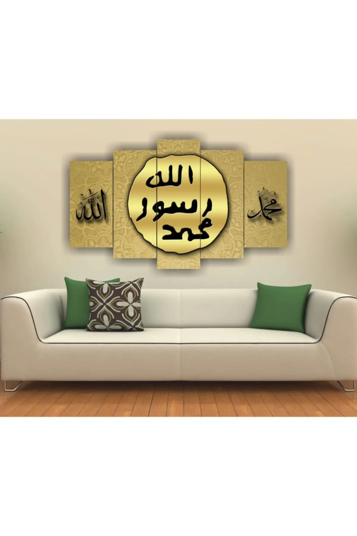 

DOLBOVI seal religious 5 piece canvas wall table