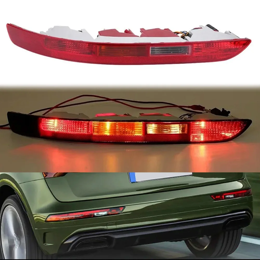 Car Taillight Rear Bumper Tail Light For Audi Q5 2.0T 2009 2010 2012 2013 2014 2015 2016 Rear Light Lamp Without Bulbs Auto Part