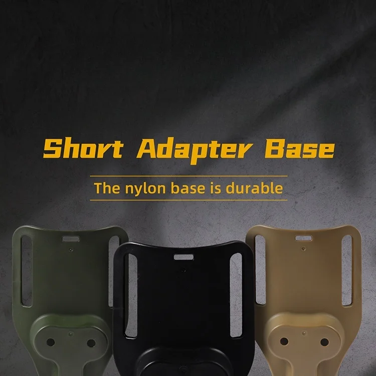 3-teiliges Drop-Leg-Holster-Set mit Schnellverschluss und QLS 19/22-Adapter – Gürtelschlaufe, bequem, elastisch und gummiert für Jagd und Angeln – Detail 18
