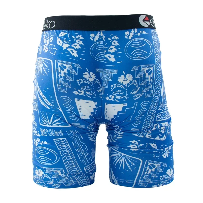 ETHIKA ملابس داخلية للرجال الملاكمين مثير الرجال بانتي الملابس الداخلية حجم كبير XXXL boxershorts مضحك طباعة سلس رجل السروال جذوع