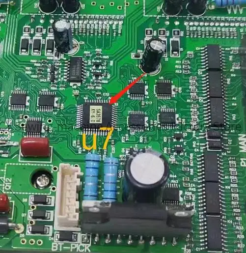 1PCS PMD Driver Board Chip U7 U15 with Program Software CY8C27543 for Brother 430d Ke430d Ke-430d Knotting Button Sewing