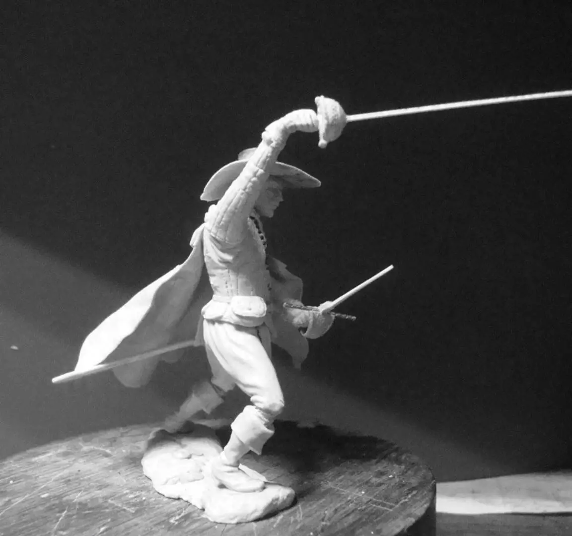 Figura modelo de resina GK 1/24, kit sin montar y sin pintar
