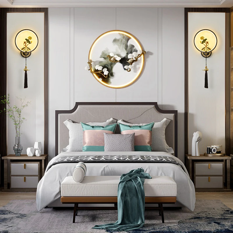 ULANI Brass Wall Lamp LED Modern Luxury Sconce Light Interior Decoration Household Bedroom Bedside Living Room Corridor Lightin image 5
