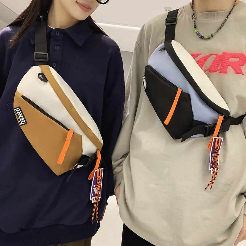 

Chest Rig Bag Women Fanny Pack Streetwear Chest Bags Multi-function Unisex Nylon Hip Hop Waist Bag Phone Pocket Drop Shipping