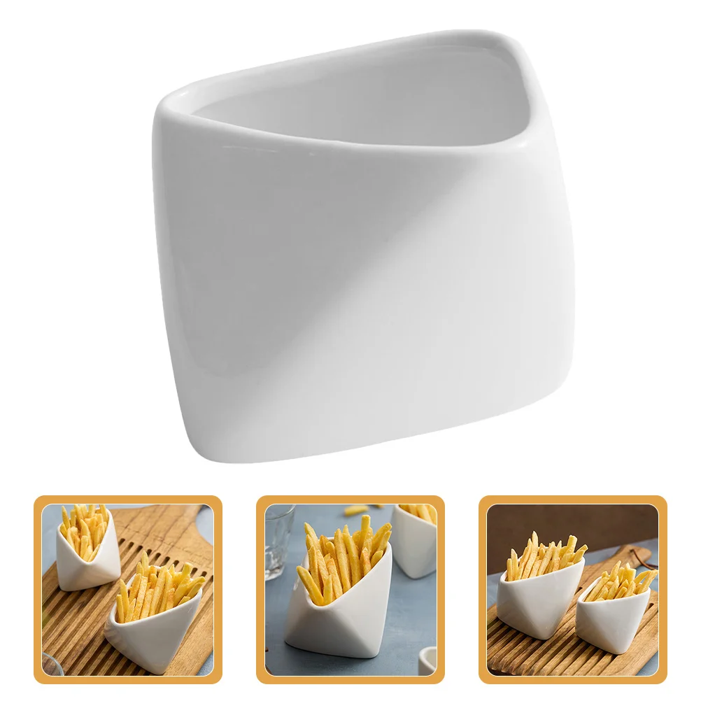 

Ceramic Utensil Holder Soy Sauce Seasoning Dishes Dipping Cups Container White Sushi Bowls