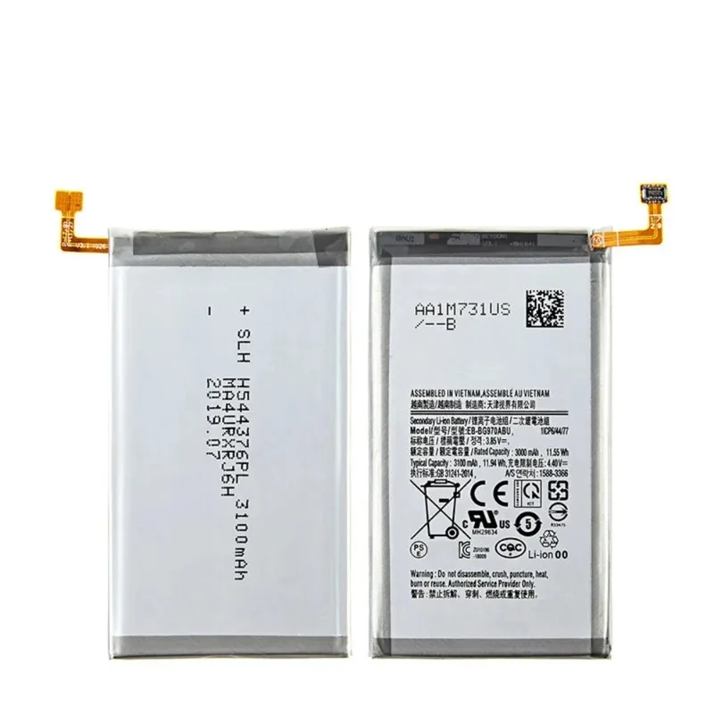 EB-BG970ABU Genuine Battery FOR SAMSUNG GALAXY S10E G970 Repair Part Capacity Phone Batteries Bateria