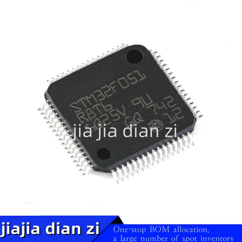 1 unids/lote STM32F051R8T6 STM32F051 QFP microcontrolador chips ic en stock