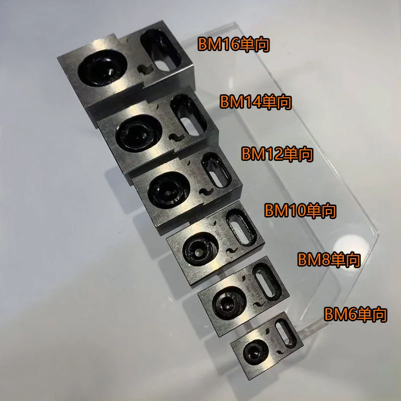 CNC Clamps Extended Single-Sided OK Fixture Heavy Cutting Precision Multifunction Parallel Flat Vise Side Fixed Clamping Block