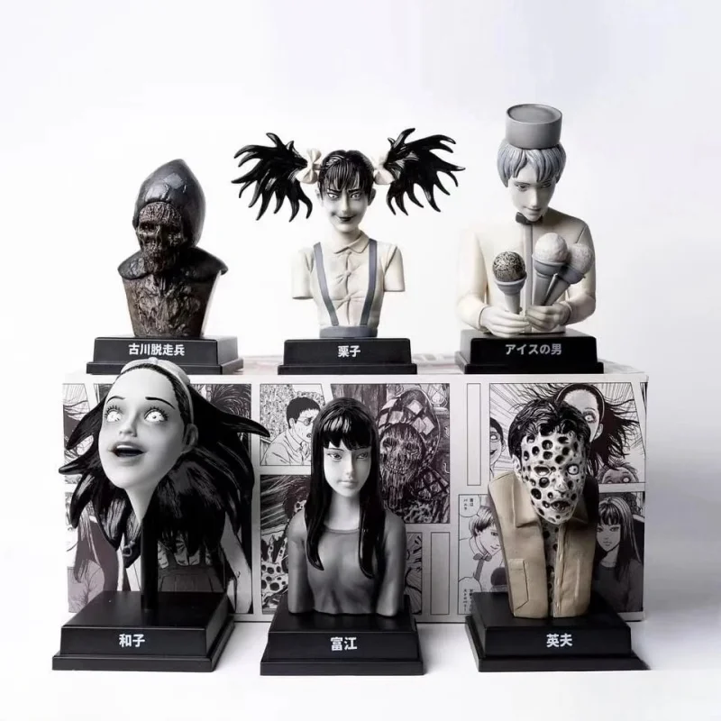 Unbox Junji Ito Weird Box Second Edition Blind Box Garage Kit 2nd Edition Horror Decorative Collectible Figures