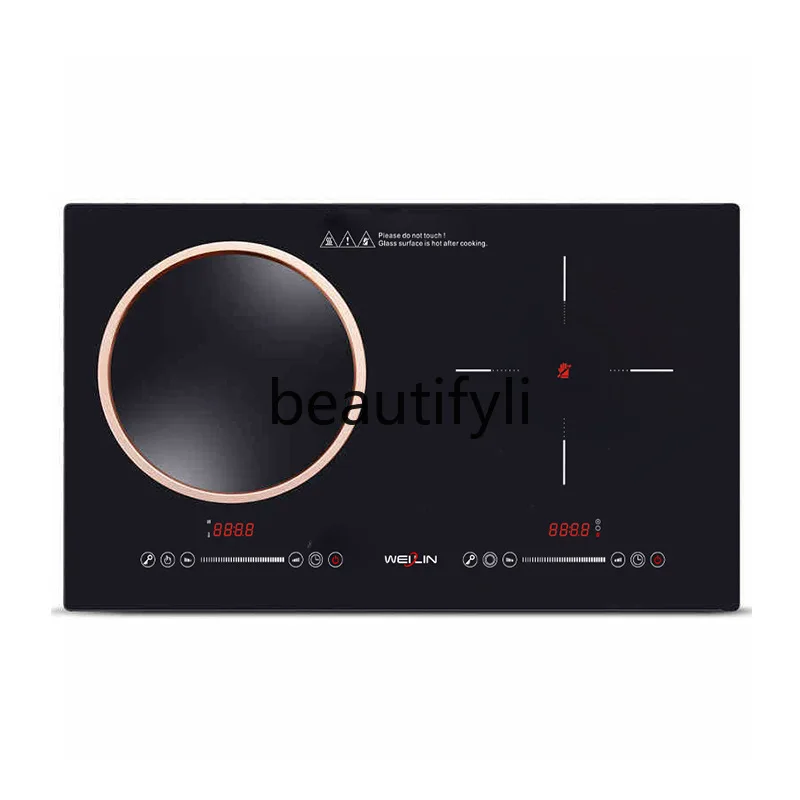 

Multifunctional Induction Cooker Built-in Household Dual Burner with Timer