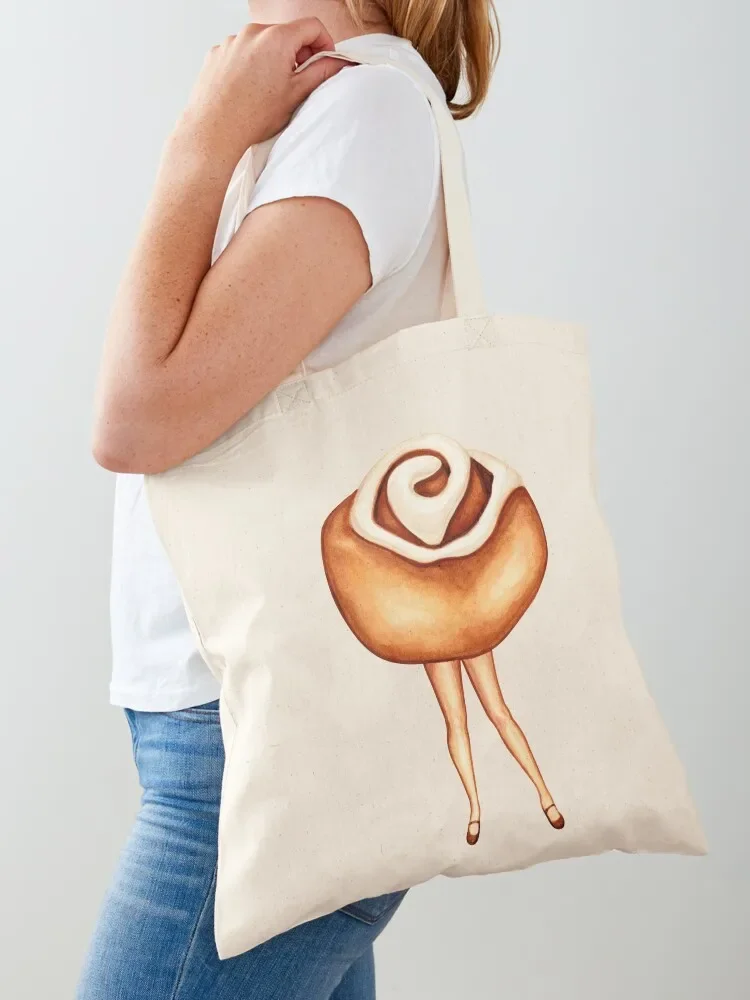 Cinnamon Roll Pin-Up Tote Bag Gift bag custom canvas bag the tote