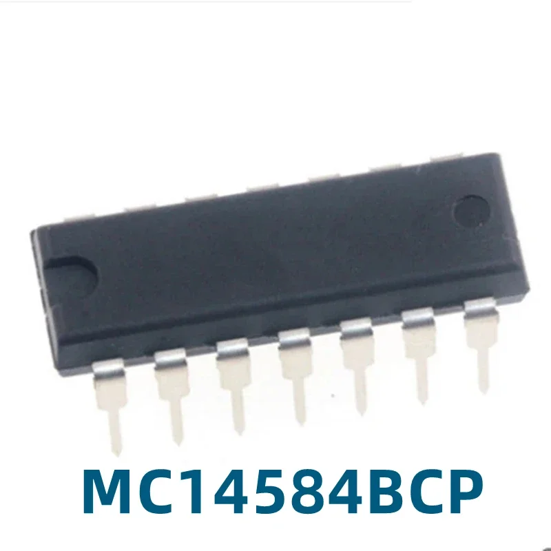 1PCS New MC14584 MC14584BCP Original Direct Insert DIP-14 Reverse Schmidt Trigger