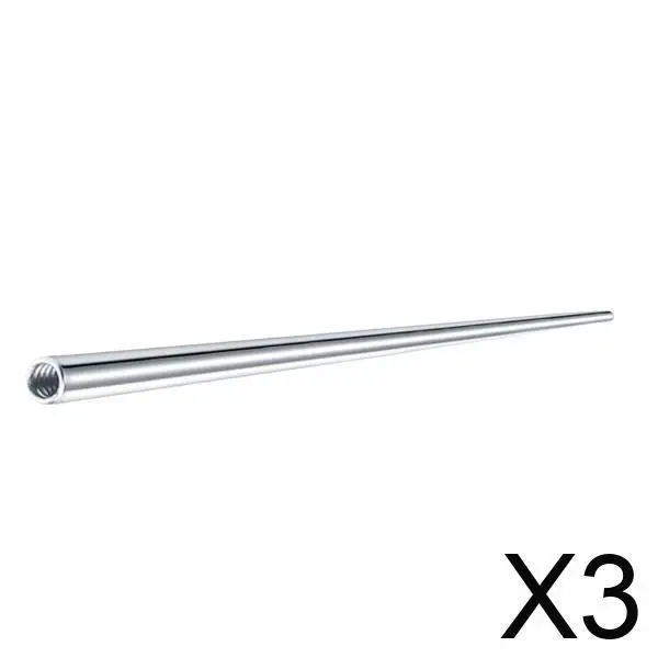 

Stainless Steel Threaded Pin Taper Piercing Inserter for Navel Nose Lip Ear Jewelry 1.18in Length