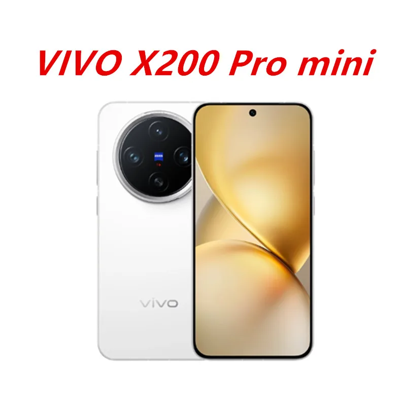 هاتف محمول صغير أصلي Vivo X200 Pro مقاس 6.31 بوصة AMOLED 120 هرتز وكاميرا 50.0 ميجابكسل وبطارية 5700 مللي أمبير في الساعة وأبعاد شحن 90 وات وأجهزة أندرويد 15.0