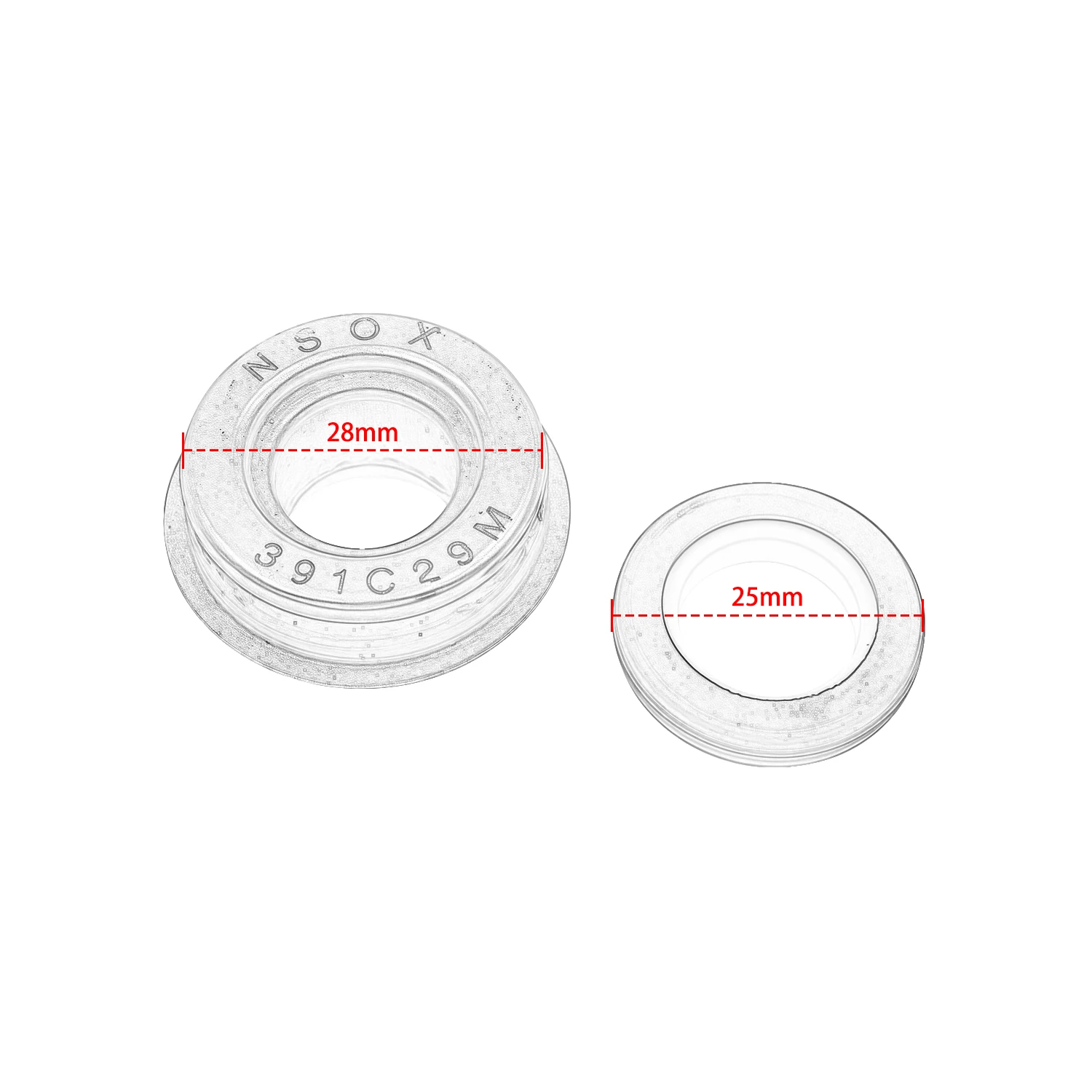 Seal Mechanical For Kawasaki Ninja 1000 300 650 650R ZX10R ZX12R ZX6R ZX6RR ZX9R ER6N KDX200 KDX200R KLX250R KLX250S KLX250SF