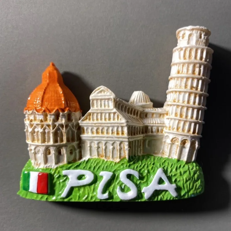 Italy Travel Souvenirs Capri Fridge Magnets Roma Pisa St.Bernard Firenze Tropea Fridge Stickers Home Decor Wedding Gifts