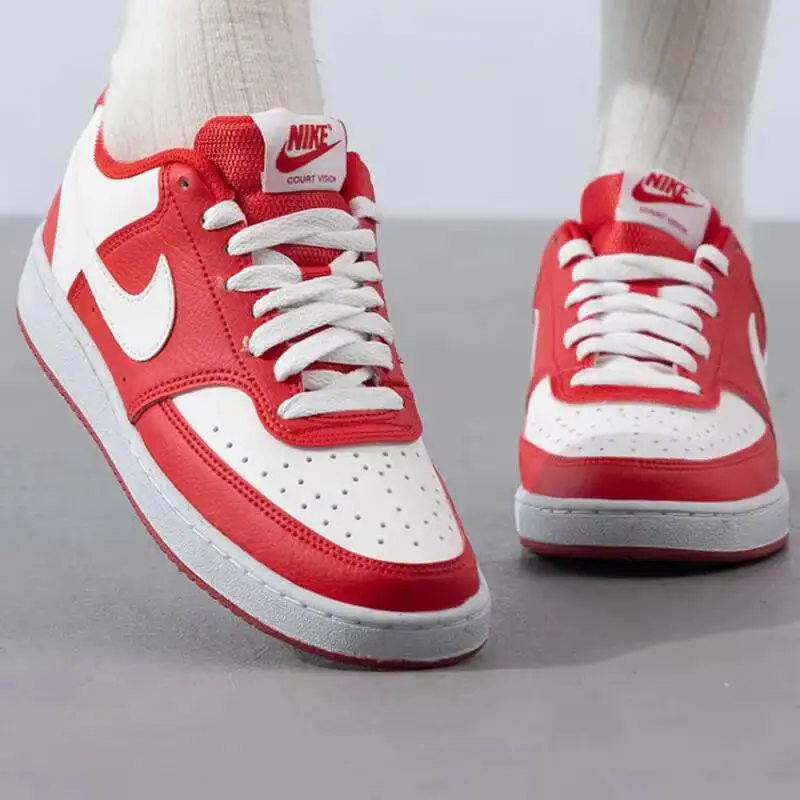 New Nike Women's 2026 Spring New Fashion Sneakers Casual Wedding Shoes Synthetic Leather Board Shoes sport