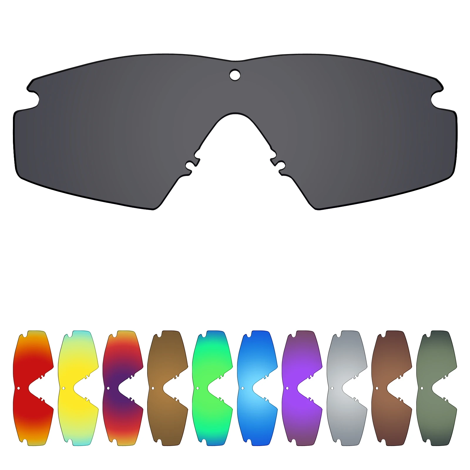 Ezoptix123 Polarized / Non-Polarized Lenses Replacement for Oakley Si M Frame 2.0 OO9047 Sunglasses