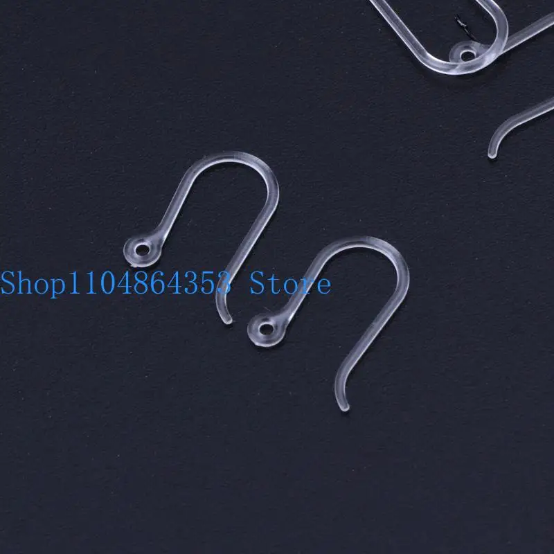 

100 шт., крючки для сережек из смолы, неаллергенные серьги-крючки для ушей для женщин и девочек, принадлежности для изготовления ювелирных изделий своими руками