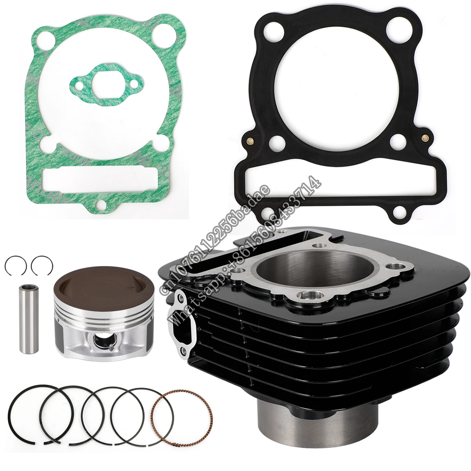 

83mm Cylinder Jug Piston Gasket Kit For Yamaha Big Bear Bruin Grizzly Moto-4 Raptor Warrior Wolverine 350