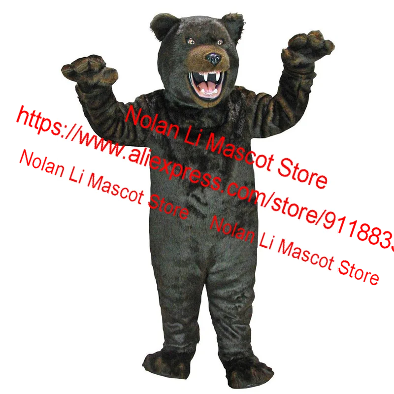 Non-Deformable EVA Material High-Quality Grizzly Bear Mascot Costume Movie Props Performance Cartoon Suit Role-Playing 439