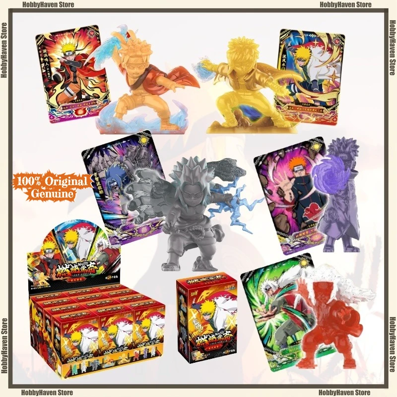 

В наличии Карточная игра Наруто горящий ветер, прокрутка, мини-резиновая кукла, часть 1, периферийные игрушки в стиле аниме, коллекция карт, подарок