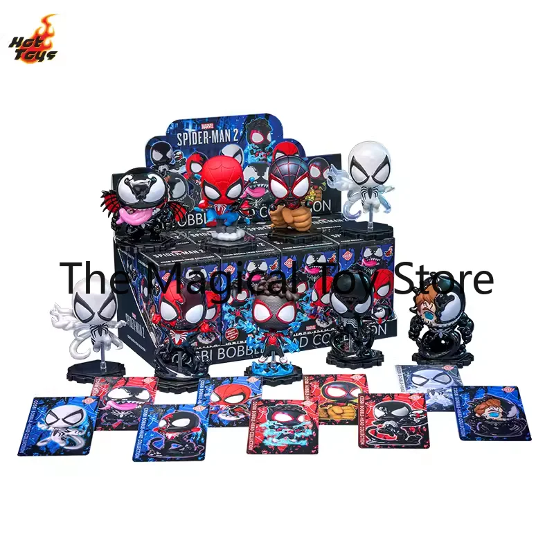 

Hot Toys Marvel Venom 3 Spider-Man 2 Blind Box Figure - Official Movie Merchandise Car Ornament Toy Birthday Gift