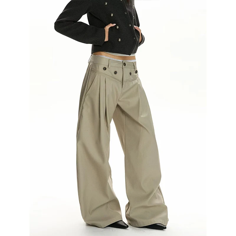 Women Autumn Winter Baggy Embroidery Jeans Aesthetic 2000s Style Boyfriend Jean Pants Vintage Harajuku Oversize Denim Trouse