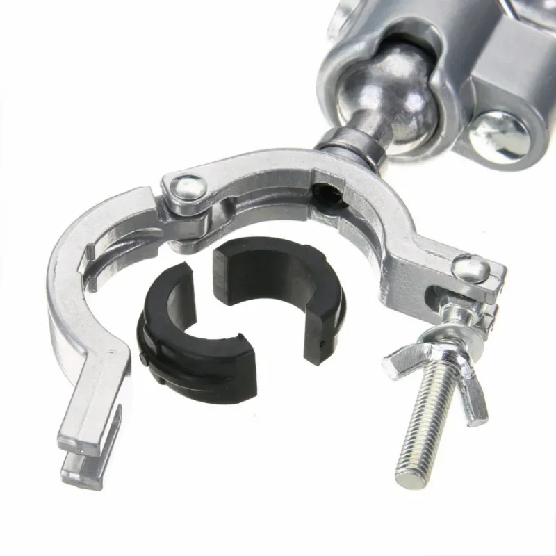 360° Rotating Workbench 2 in 1 Aluminum Alloy Universal Clamp for Electric Drill Press Rotary Tool
