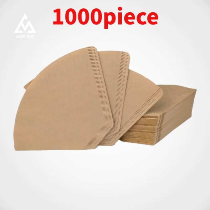 

10 00piece.Custom.Disposable Coffee Paper Filters Recyclable Originally Custom Package Classic Wood Paper Coffee