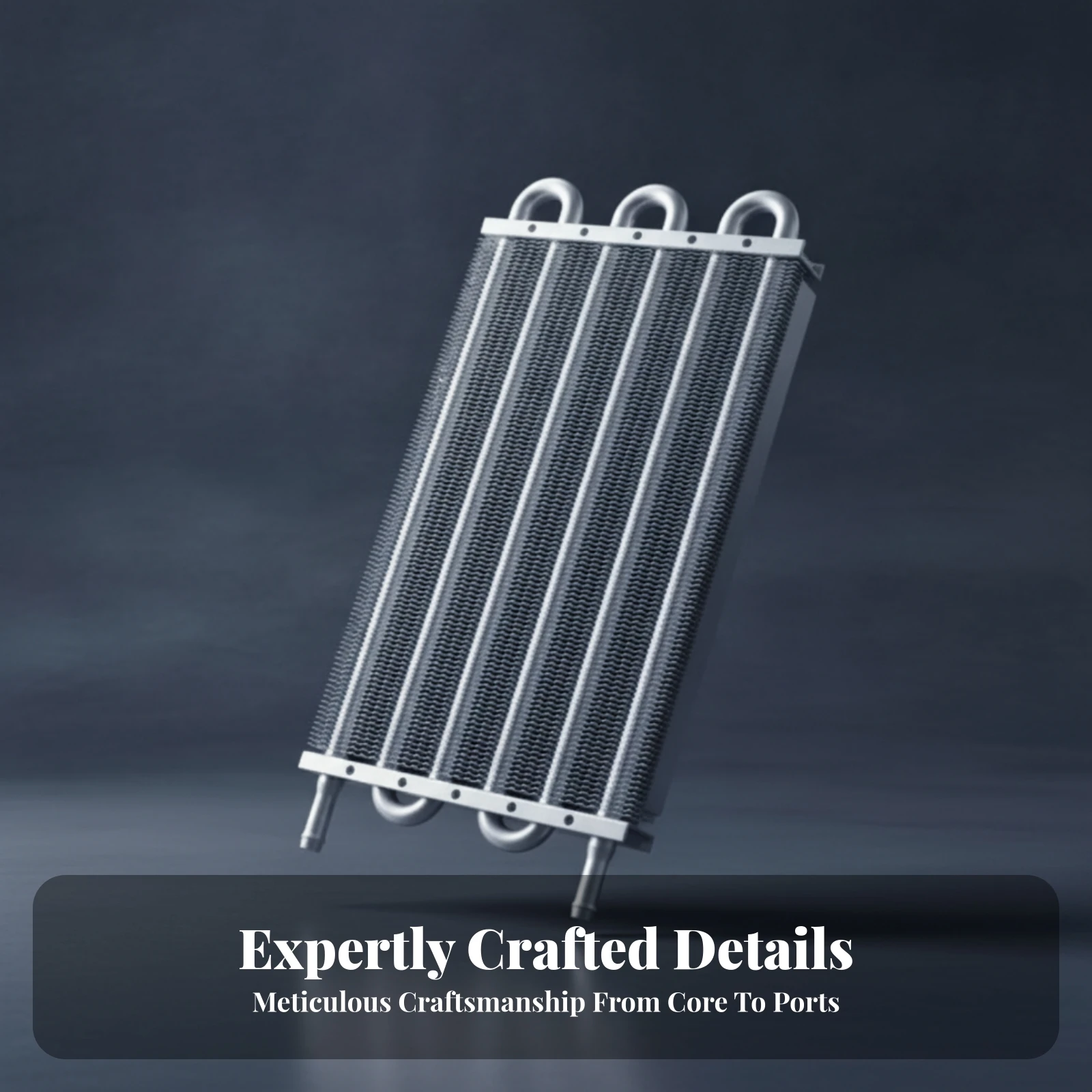 Air Conditioning Condenser Universal A/C Condenser Heat Exchanger Installation Kit Cooling Component Finned Tube