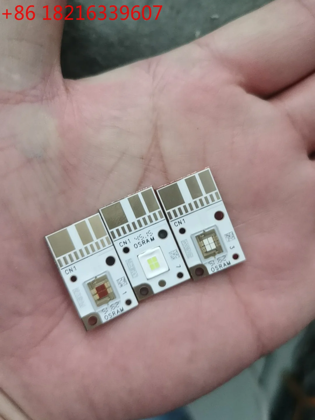 YAO LED Gold Wire Light Source Light Board 3.3V Projector LED Light Bead Board LEDP2W Green Red Blue