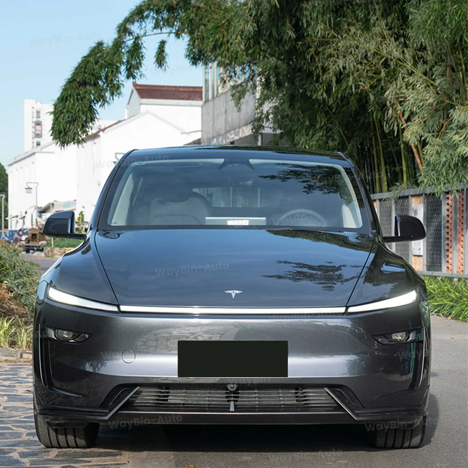 テスラ モデルY ジュニパー 2025+用 グロッシーブラック フロント